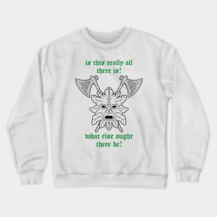 Green Knight (Black) Crewneck Sweatshirt